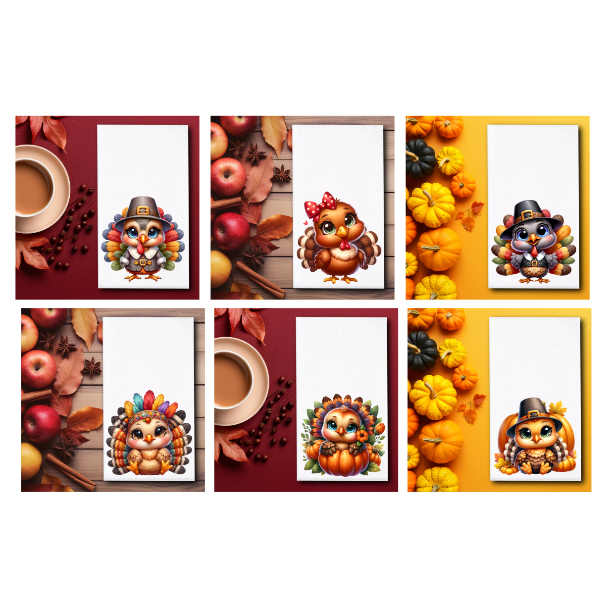 Baby Turkey Towels - Sublimation