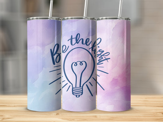 Be The Light (lightbulb) Tumbler