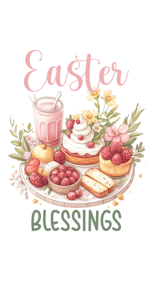 Easter Treats Towels/Towel Set - Sublimation