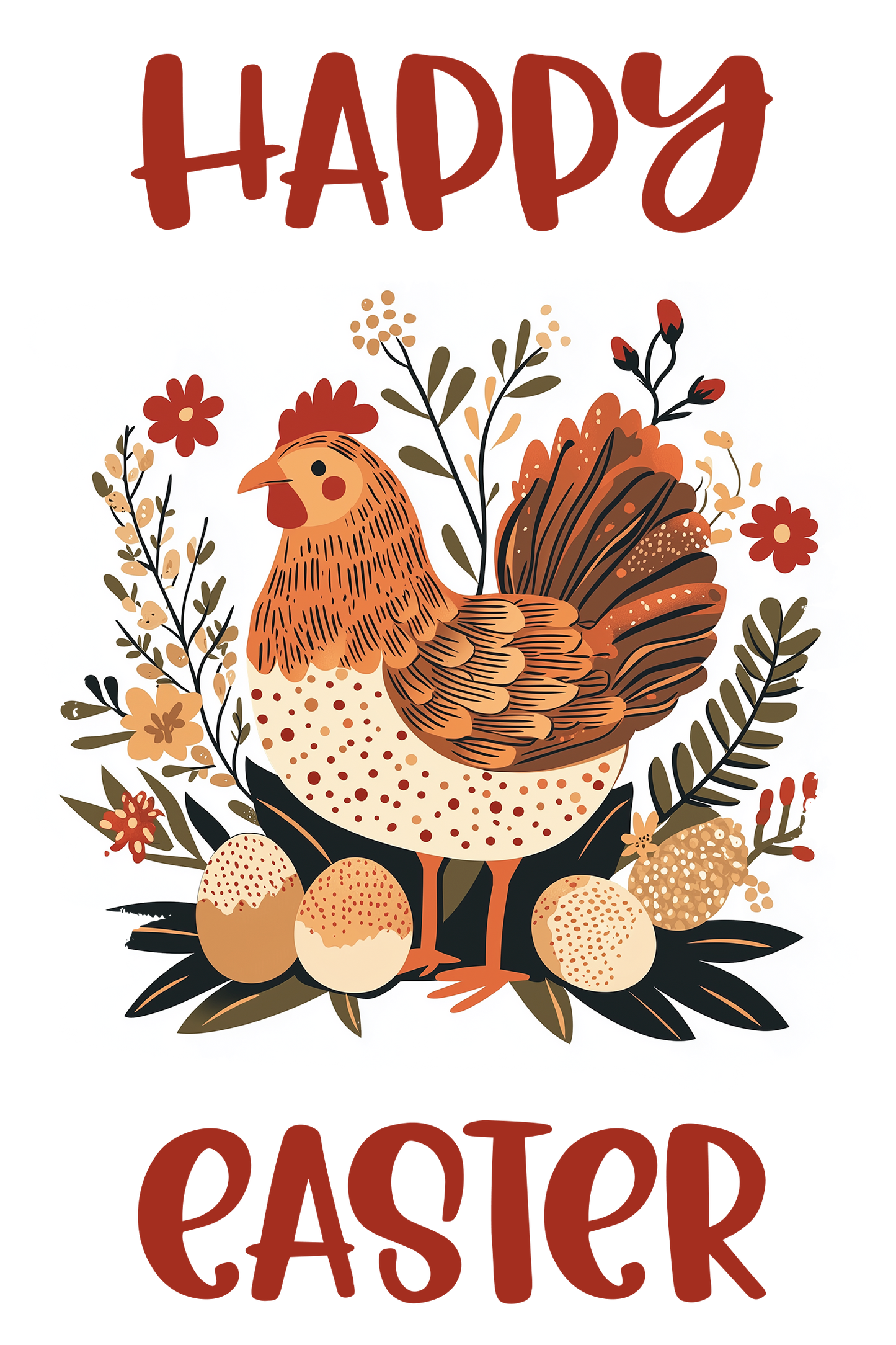Farmhouse Easter Hens Towels/Towel Set - Sublimation