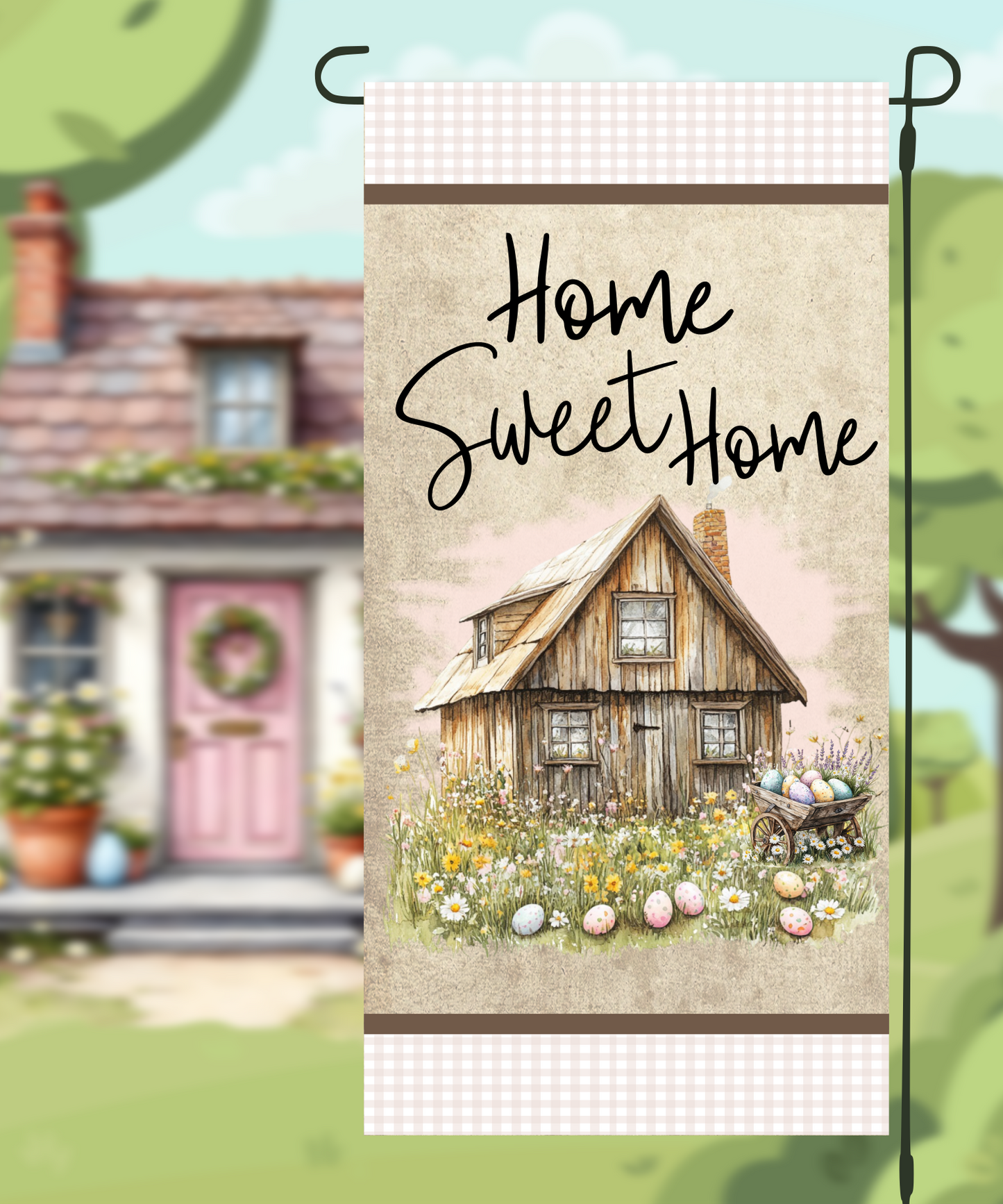 Easter Garden Flags - Sublimation