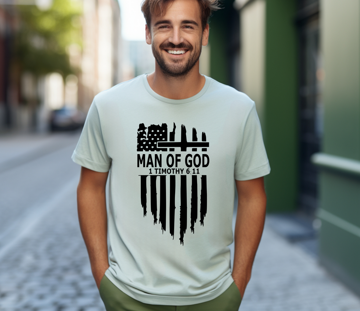 Man Of God - Screenprinted