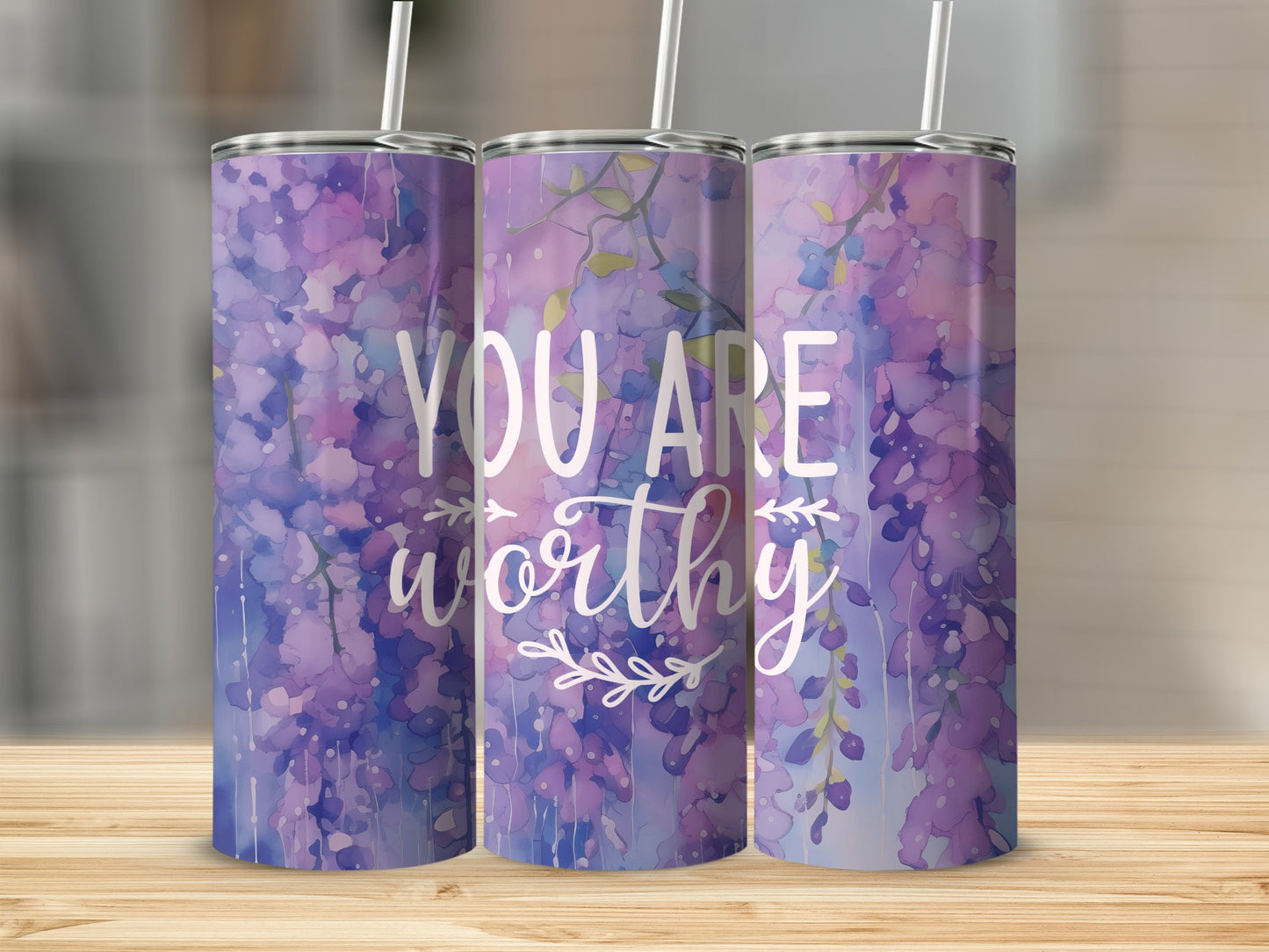 You Are Worthy Tumbler