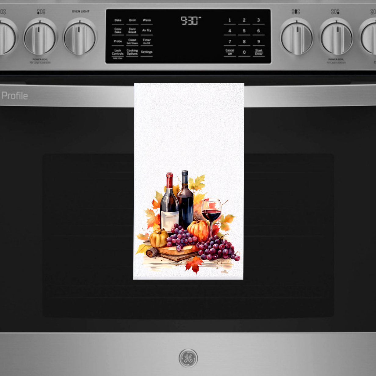 Thanksgiving Wine Towels - Sublimation
