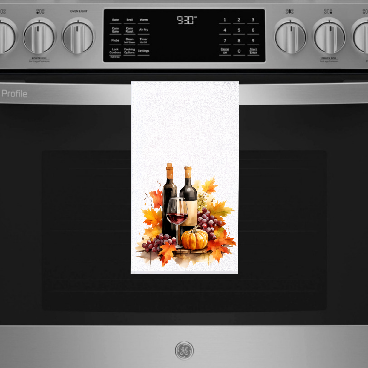 Thanksgiving Wine Towels - Sublimation