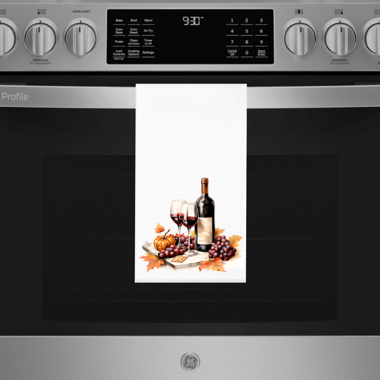 Thanksgiving Wine Towels - Sublimation