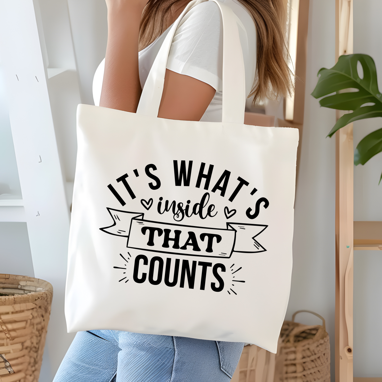 Sublimated Canvas Tote Bag