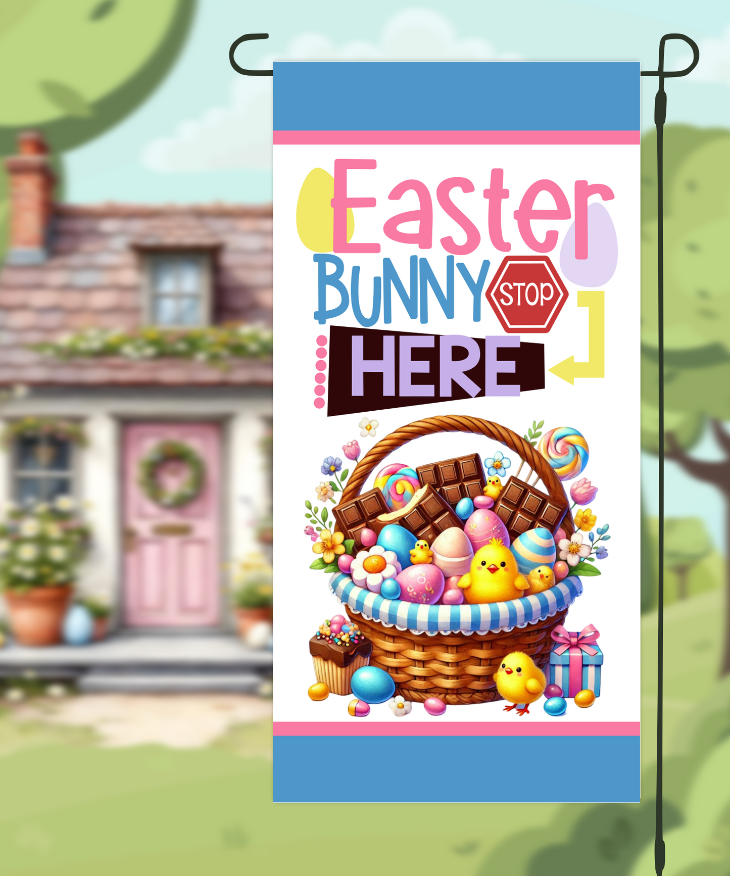 Easter Garden Flags - Sublimation