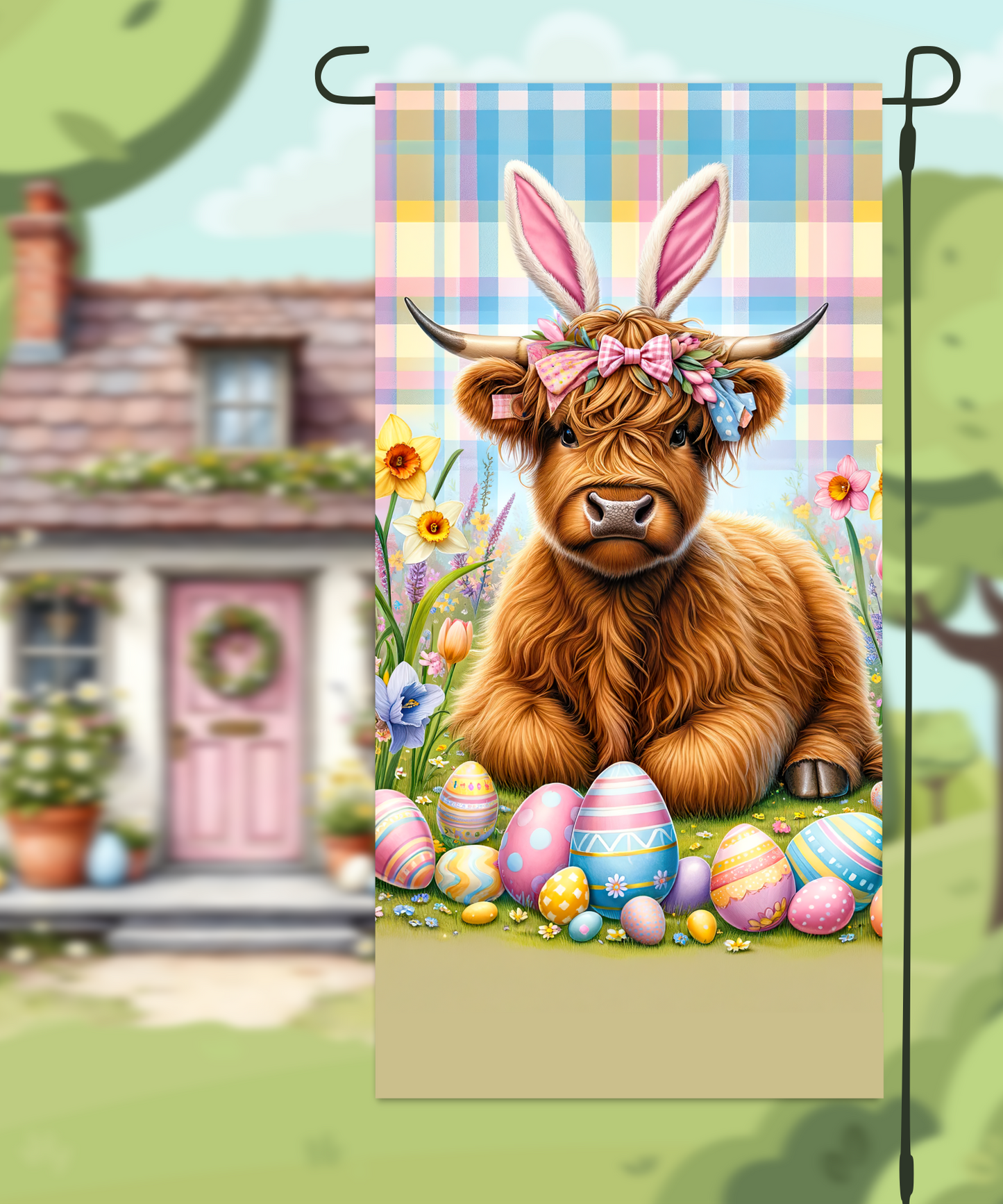 Easter Garden Flags - Sublimation