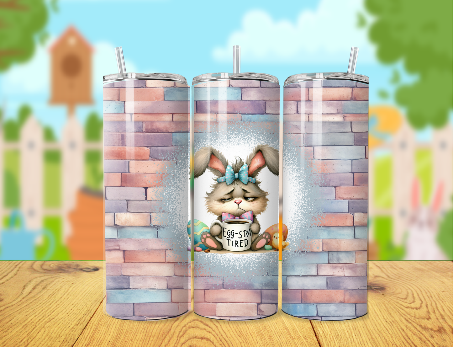 Eggstra Tired Tumbler