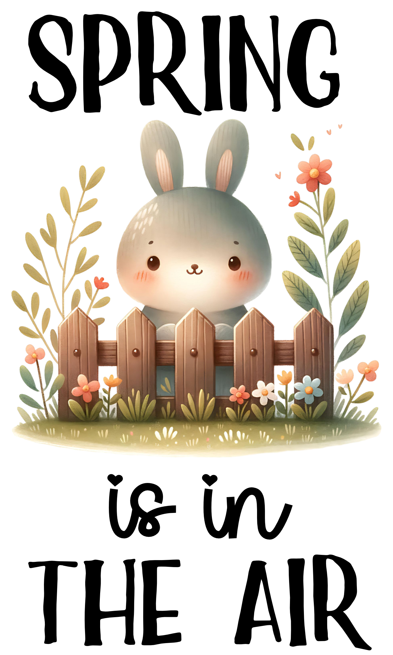 Spring Bunny Towels/Towel Set - Sublimation