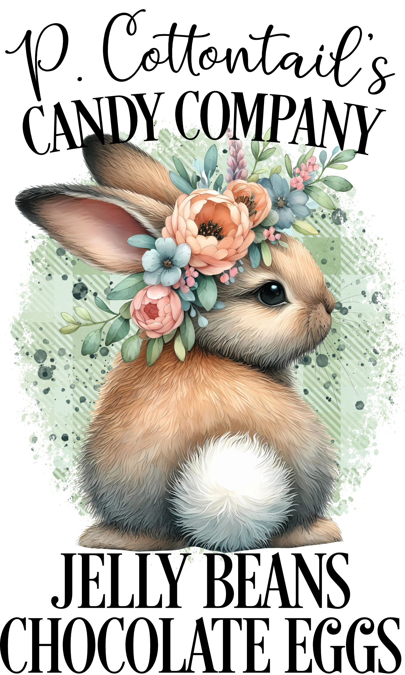 P Cottontail Brown Towels/Towel Set - Sublimation