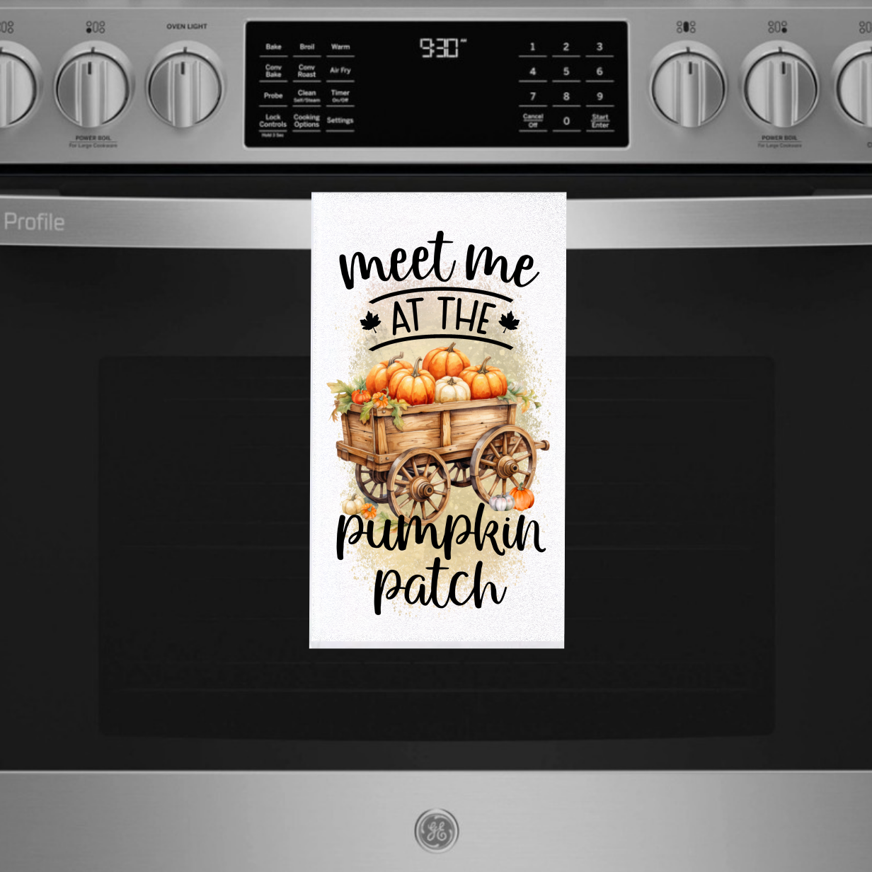 Pumpkin Patch Wagon Towels - Sublimation