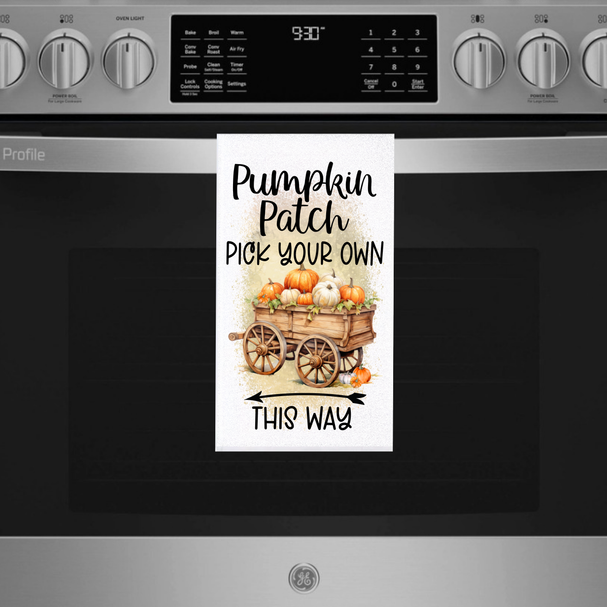 Pumpkin Patch Wagon Towels - Sublimation