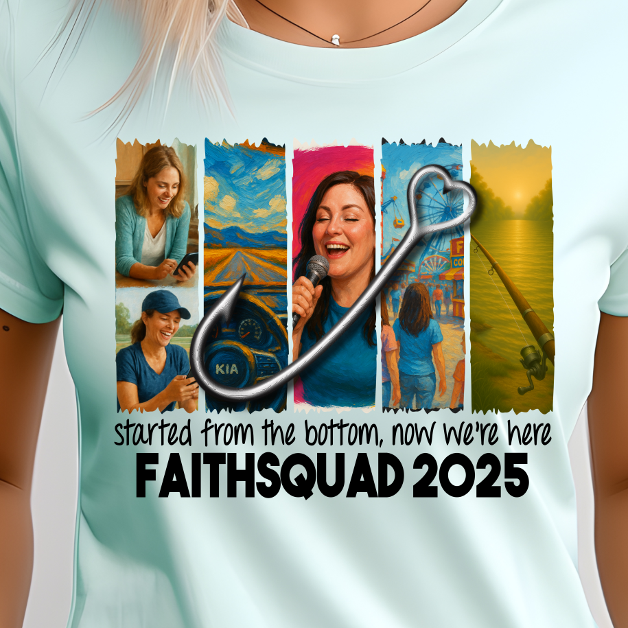 FaithSquad Started From The Bottom 2025 Shirt - Screenprinted