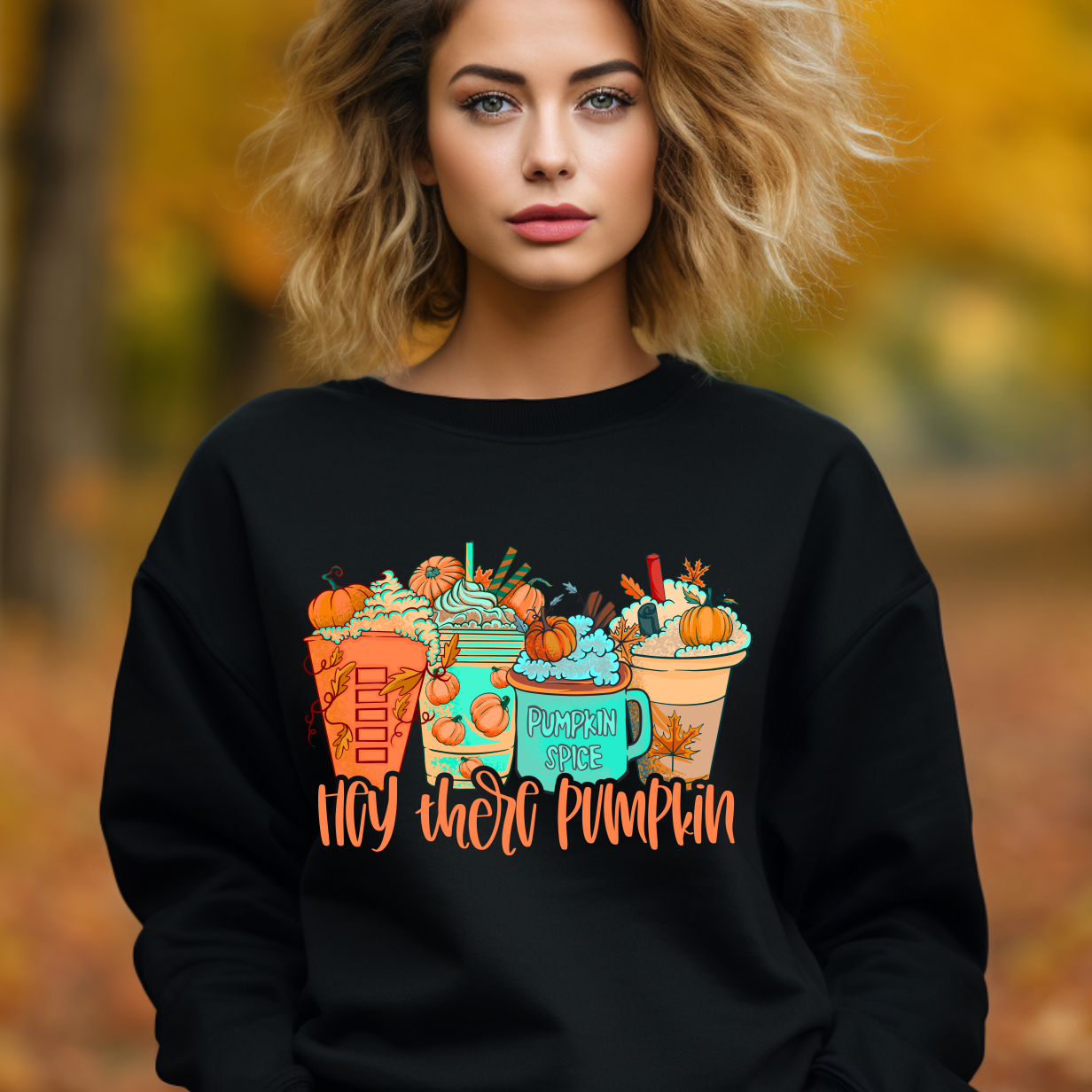 Hey There Pumpkin Shirt - Screenprinted