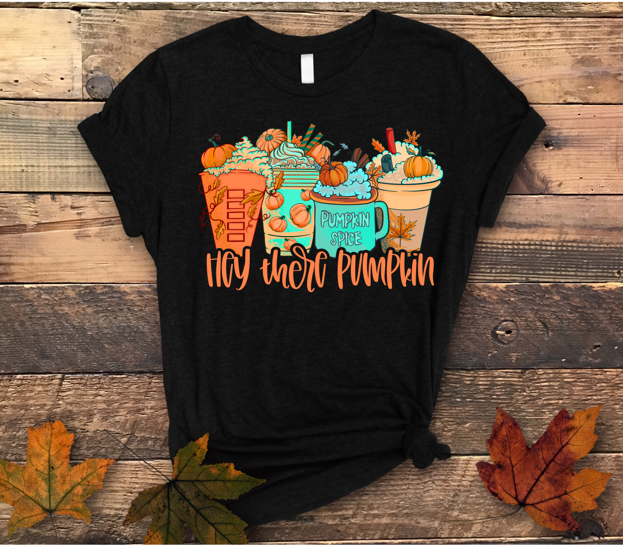 Hey There Pumpkin Shirt - Screenprinted