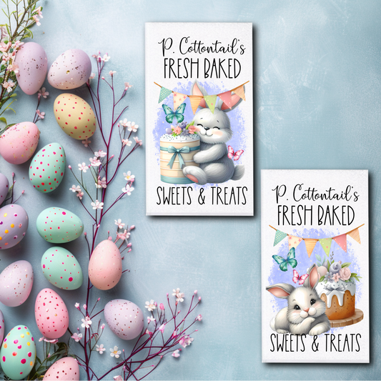 P Cottontail Pastel Towels/Towel Set - Sublimation