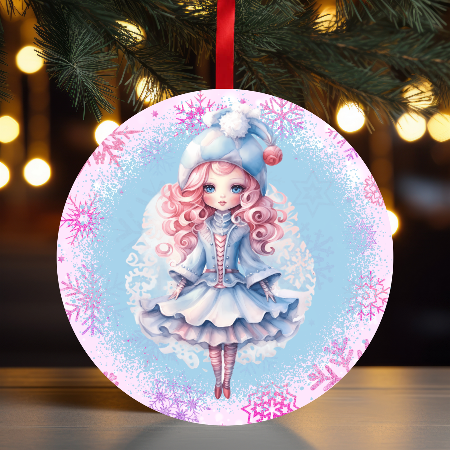 Pastel Ornament Set OR222 - Sublimation