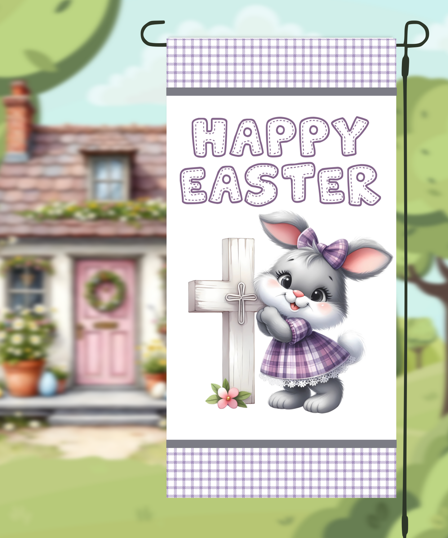 Easter Garden Flags - Sublimation