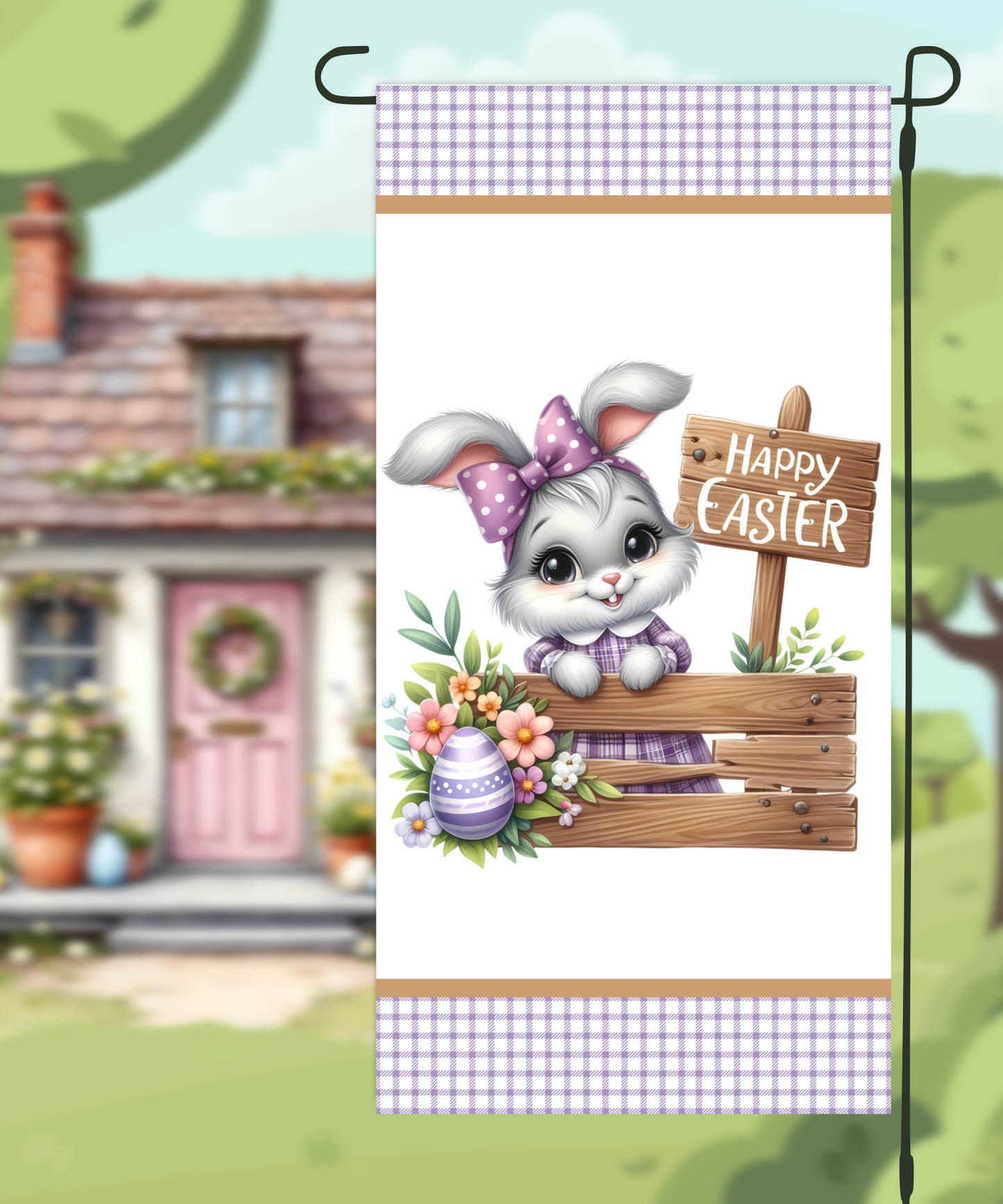 Easter Garden Flags - Sublimation