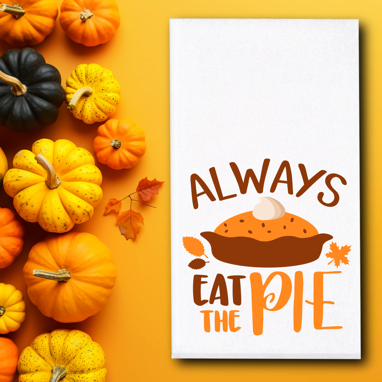 Pie Themed Towels - Sublimation