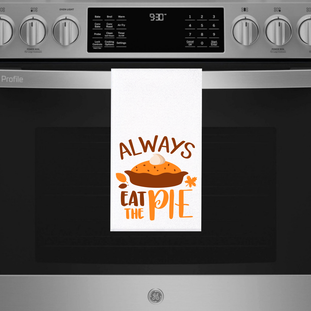 Pie Themed Towels - Sublimation