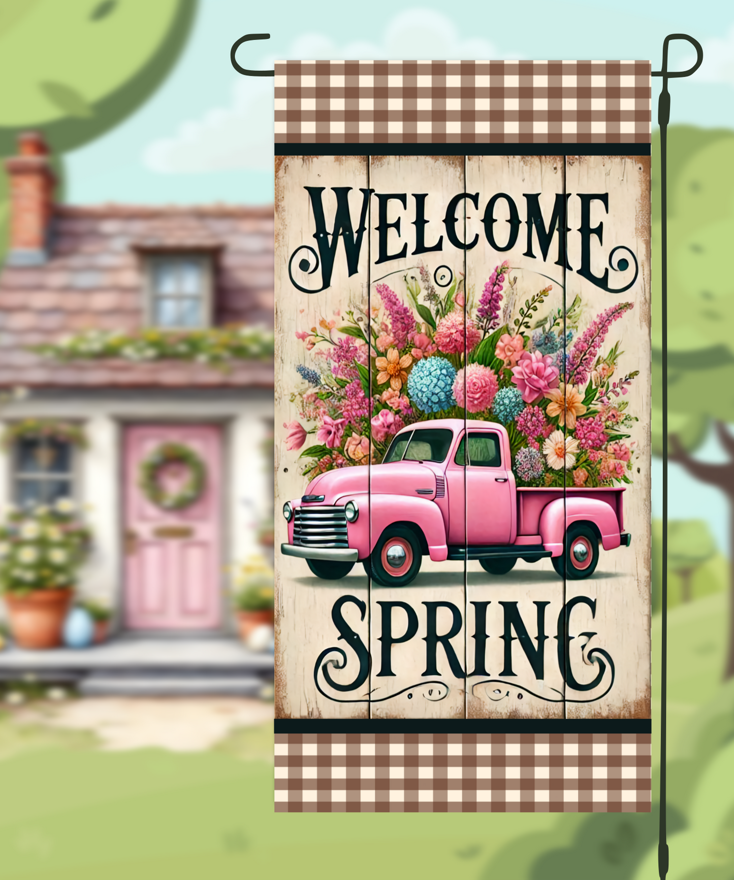 Easter Garden Flags - Sublimation