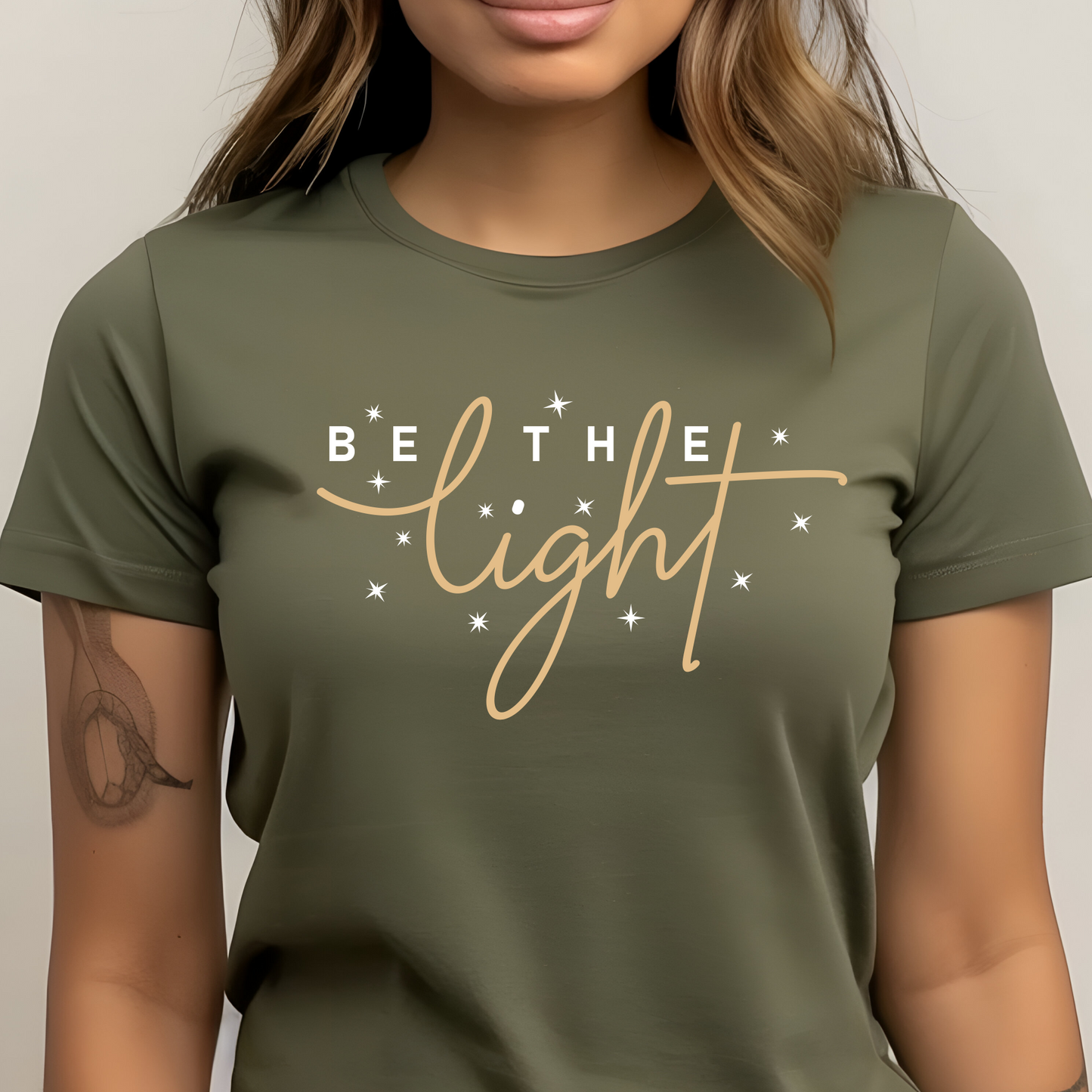 Be The Light Shirt - Screenprinted