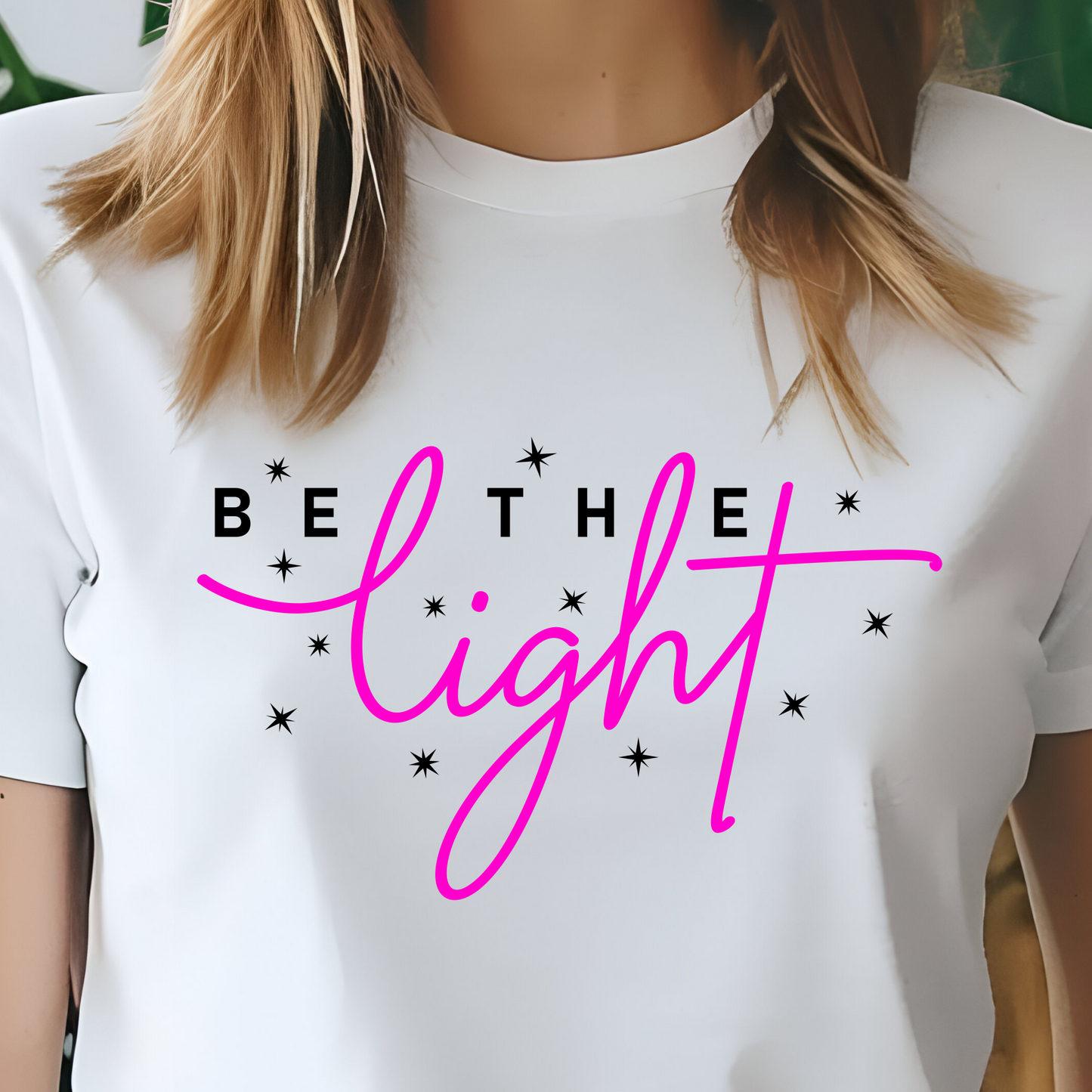 Be The Light Shirt - Screenprinted