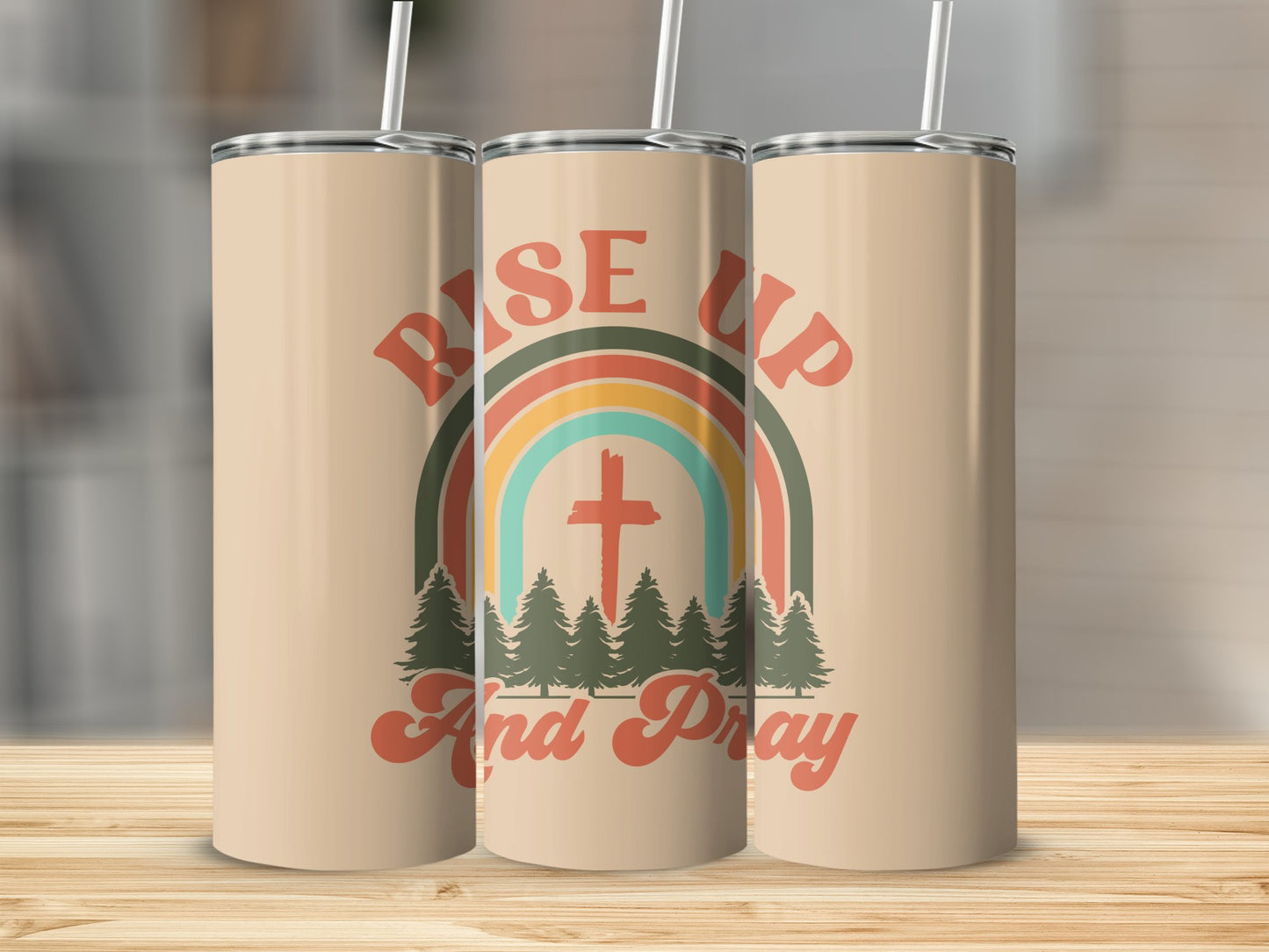 Rise Up And Pray Tumbler