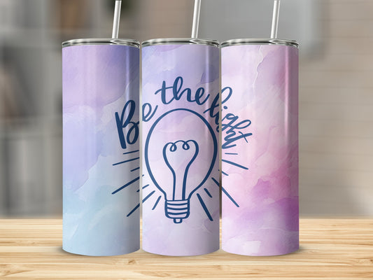 Be The Light (lightbulb) Tumbler