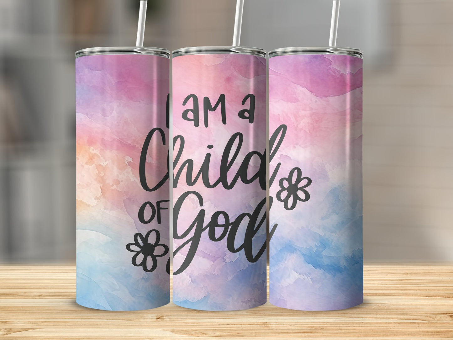 I Am A Child Of God Tumbler