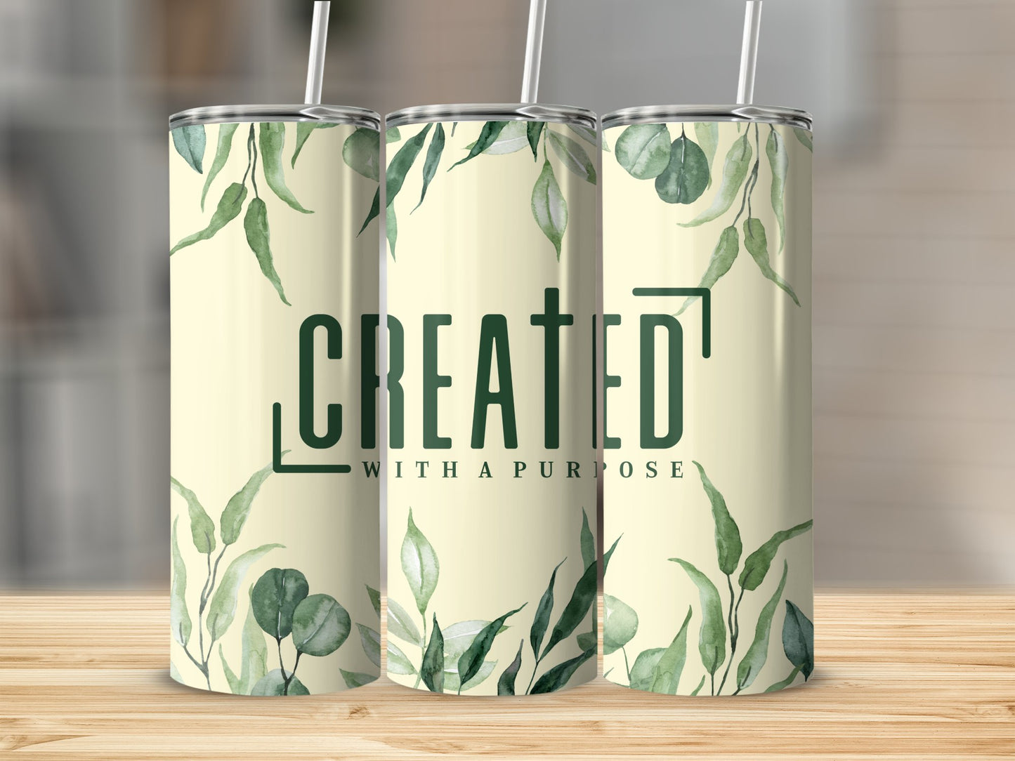 Created With A Purpose Tumbler