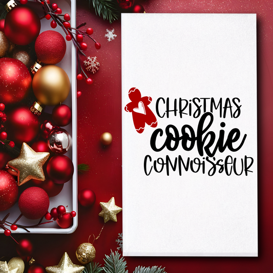 Christmas Cookie Connoisseur Towel - Sublimation