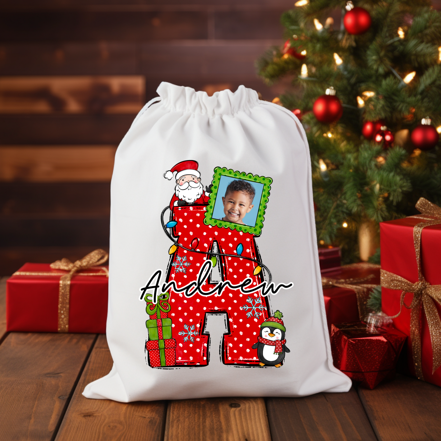 Personalized Santa Sack