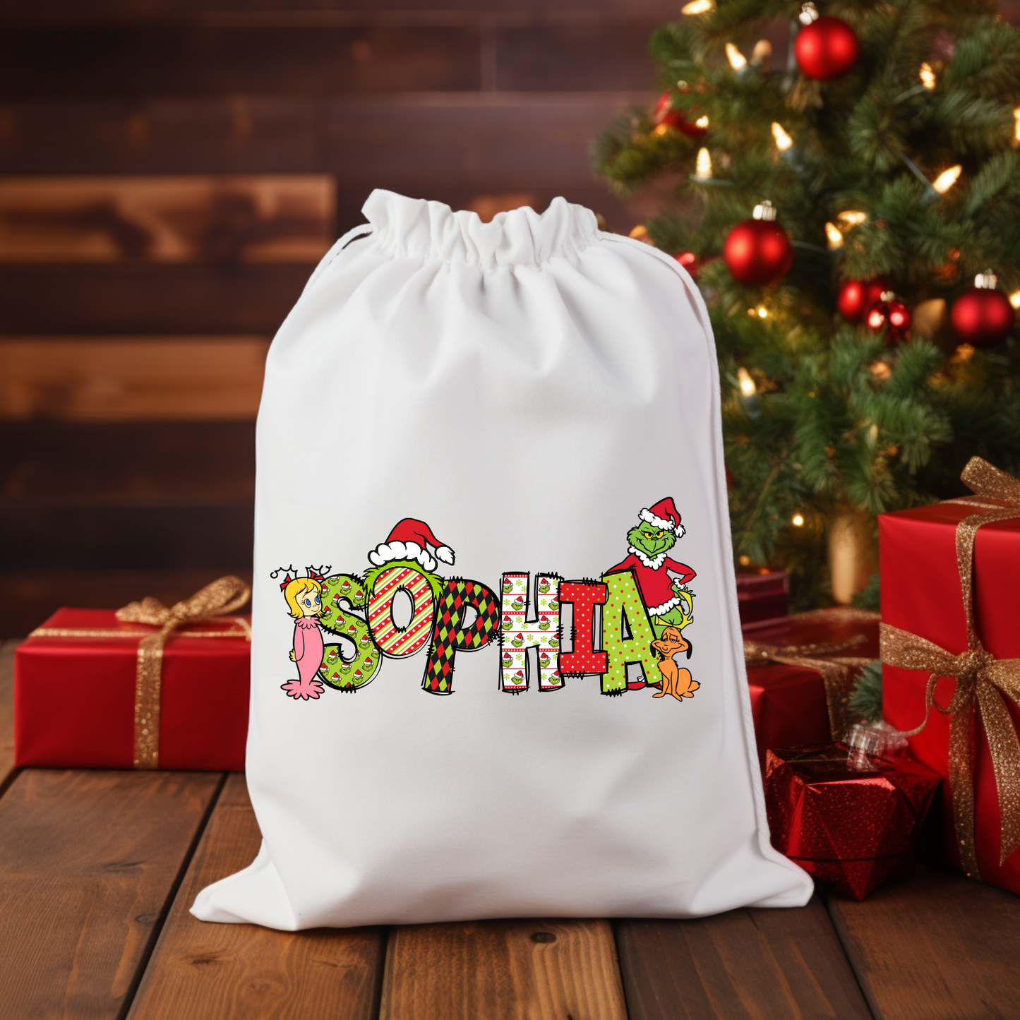 Personalized Santa Sack