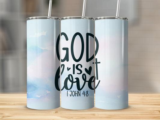 God Is Love Tumbler