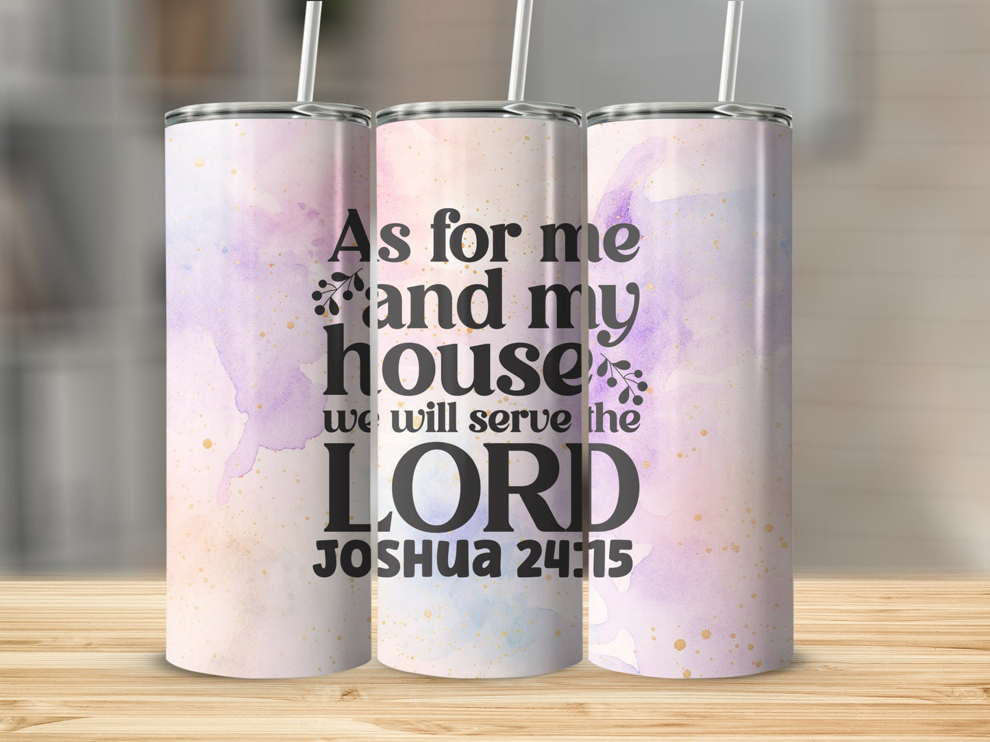 As For Me And My House Tumbler