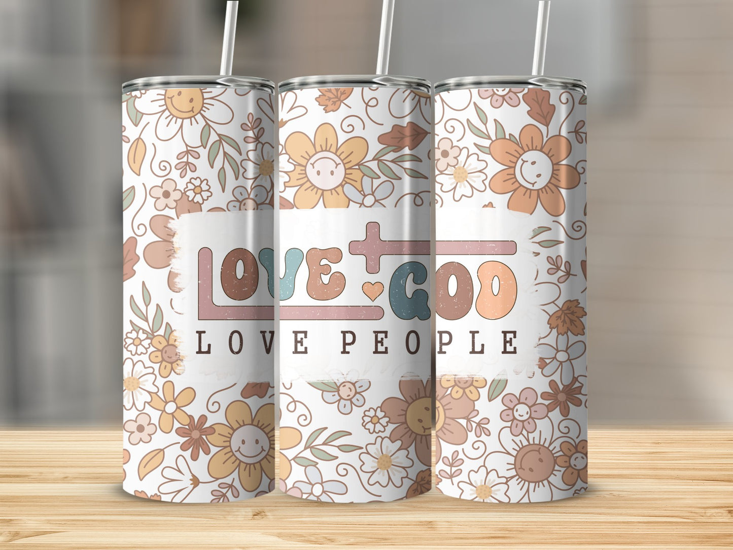 Love God Love People Tumbler