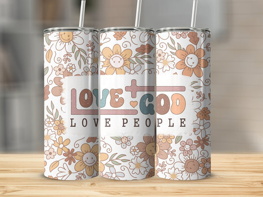 Love God Love People Tumbler