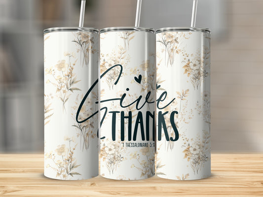 Give Thanks Tumbler