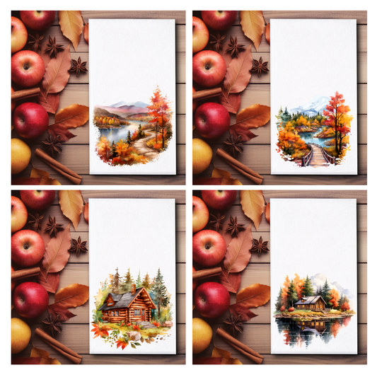 Fall Landscapes Towels - Sublimation