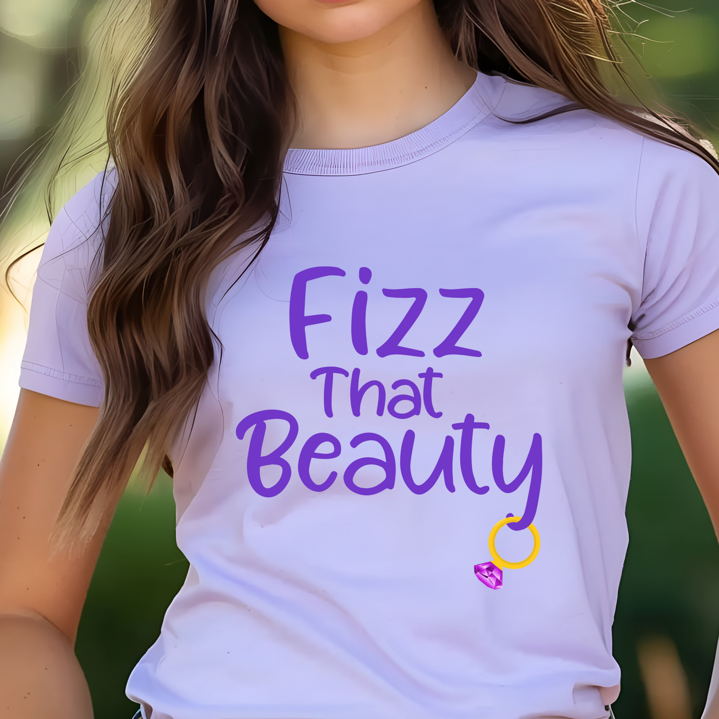 Fizz That Beauty Shirt - Screenprinted