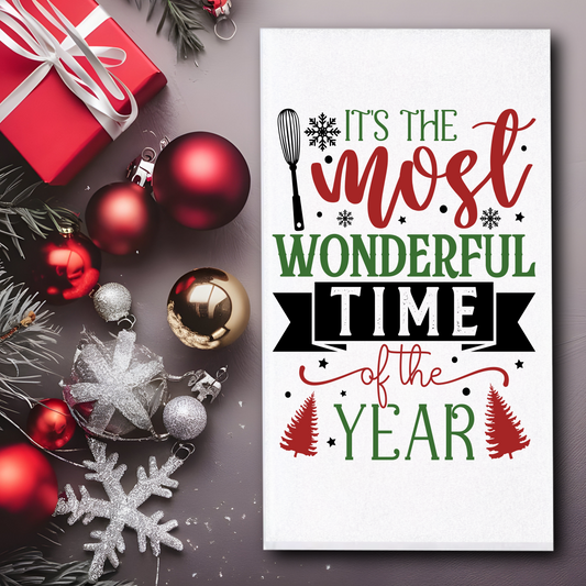 Most Wonderful Time Of The Year Towel - Sublimation