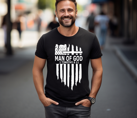 Man Of God - Screenprinted