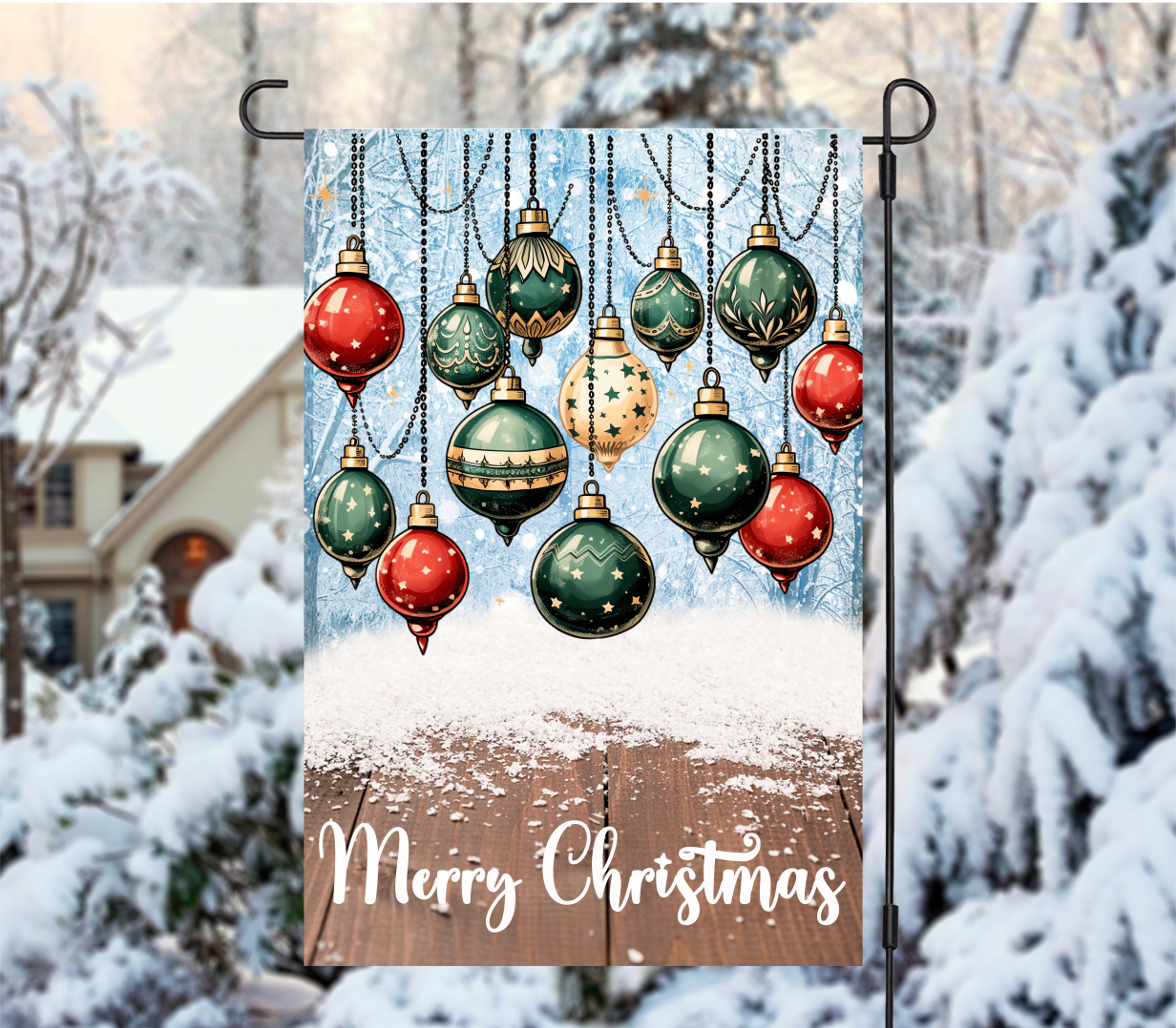 Christmas Garden Flags - Sublimation