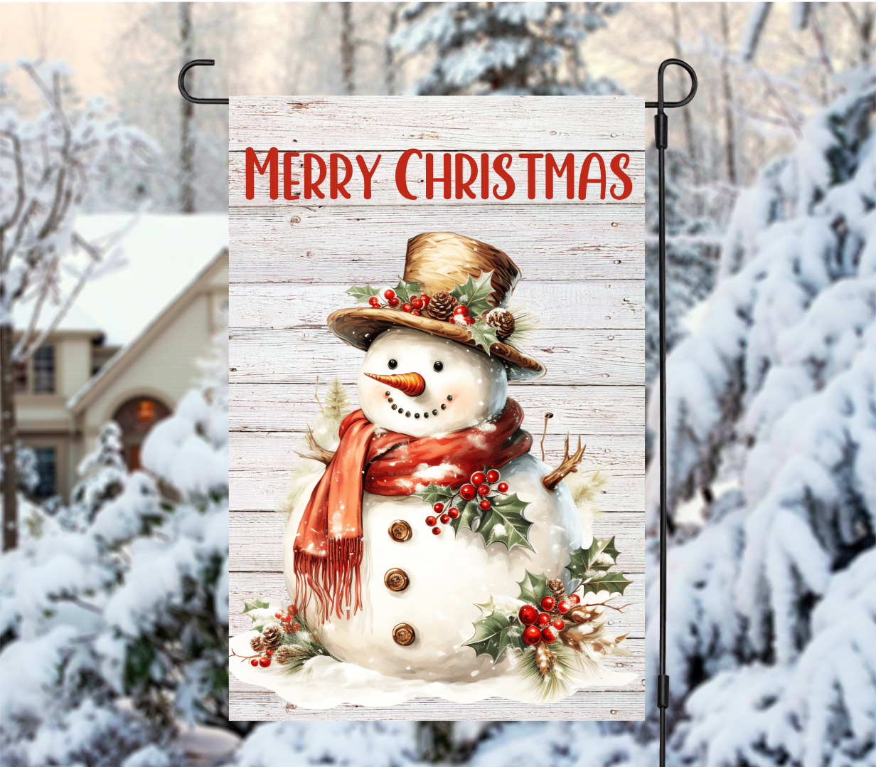 Christmas Garden Flags - Sublimation