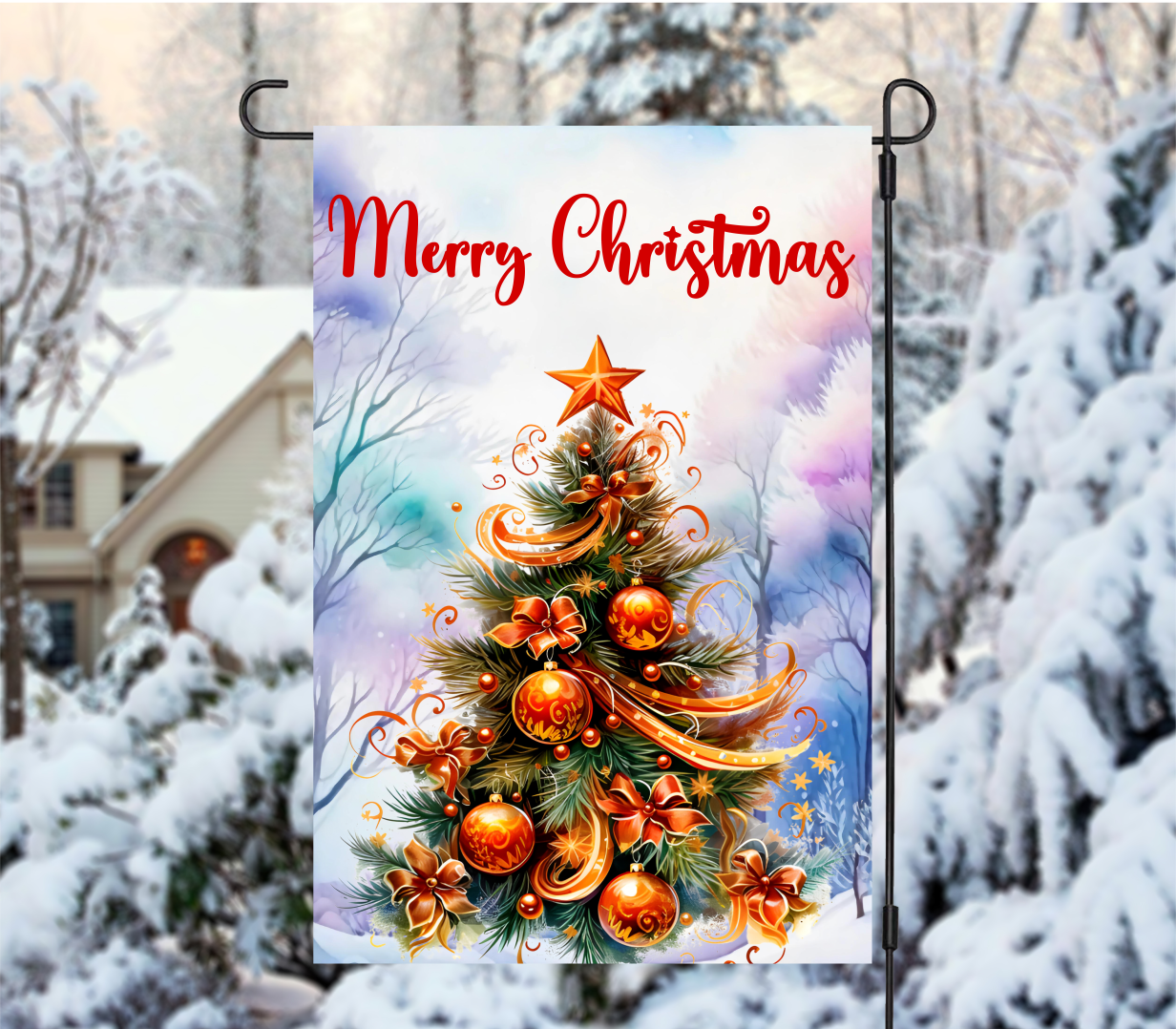 Christmas Garden Flags - Sublimation