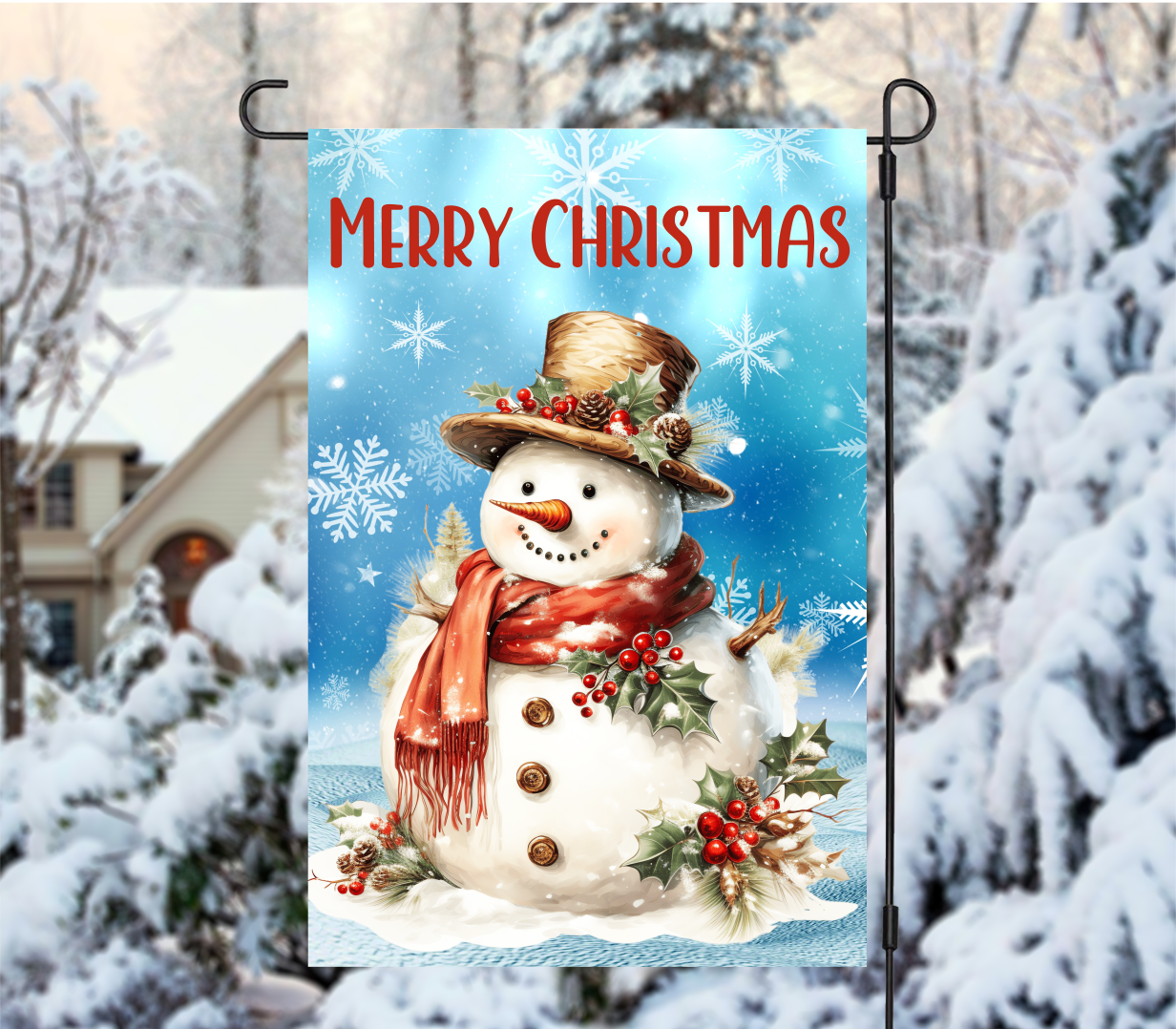 Christmas Garden Flags - Sublimation